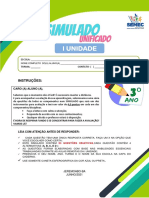 Simulado Unificado - 3°ano