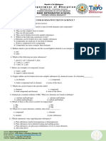 q1 - Second Summative Test in Science 7