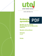 Perspectivas de La Educacion Superior - Parcial 1 - P