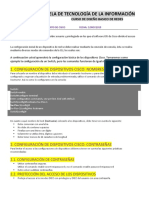 CCNA1 - CAPITULO 2 - SESION 3 - Configuracion Basica de Dispositivos Switch y Router