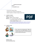 LESSON - PLAN - ENGLISH - 8 Panag Language