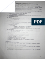 Testes 3 e Guias de Correções - Contabilidade de Gestão I