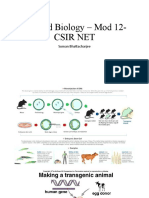 Applied Biology - Mod 12-Csir Net: Suman Bhattacharjee