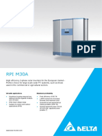 Delta RPI M30A Datasheet