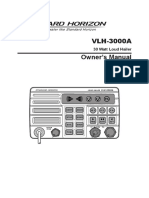 VLH-3000A Owner's Manual: 30 Watt Loud Hailer