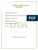 Tarea de Adm. Licencia Ambiental Tercer Parcial