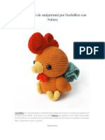 Patrón Gallo de Amigurumi Por DarisBleu Con Natura