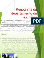 Monografia de Departamento de Apurimac