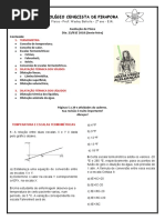 1ºRoteiro-2ºAno - Termometria e Dilatação