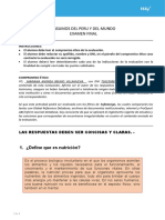 2022 Examen de Insumos Del Perú y Del Mundo