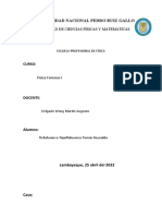 Caso de Estudio en Balistica - Ticliahuanca Tiquillahuanca Tomas