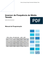 WEG MVW3000 Inversor de Frequencia de Media Tensao Manual de Programacao 10004771438 PT