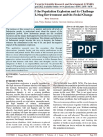 The Phenomenon of The Population Explosion and Its Challenge in Indonesia The Living Environment and The Social Change