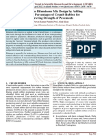 A Review On Bituminous Mix Design by Adding Different Percentages of Crumb Rubber For Improving Strength of Pavements