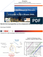 Etat de L'art Et Prospectives Sur Les Composants de Puissance Grand Gap