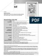 My Backpack: Characteristics of The Text
