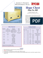 Woodworking Plans - Hope Chest