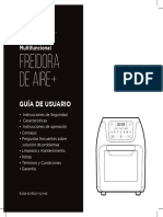 Manual Uso Freidora Chefman