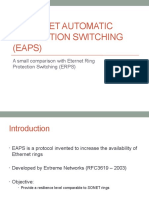 Ethernet Automatic Protection Switching (EAPS) : A Small Comparison With Eternet Ring Protection Switching (ERPS)