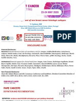 Breast Cancer Histologic Subtypes