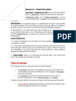 Actividad de Aprendizaje N°3 Transporte Aéreo