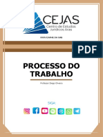 CEJAS - Processo Do Trabalho 2022