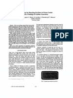 Technology For Detecting Wet Bars in Water-Cooled Stator Windings of Turbine Generators