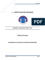 COMSATS University Islamabad: Course Description File