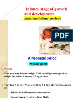 Neonatal and Infancy Period