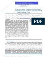 47-57 Increasing Students' Motivation and Geography Learning Outcomes Through PQ4R Strategy Based On Crossword Puzzle