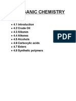 Chemistry SME Notes (Organic Chemmistry)