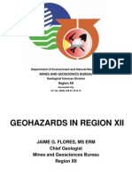 Region XII Geohazards