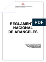 Reglamento Nacional de Aranceles Documento Final (Cae-Naciona