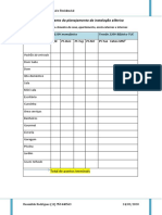 Levantamento de Pontos de Consumo 2