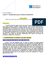 Lição 11 - Estudo Bíblico