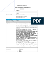 Planificación de Lenguaje y Comunicacion Segundo Semestres 2018