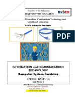 Information and Communications Technology: K To 12 Basic Education Curriculum