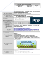 Lesson Plan Cookery FOOD PACKAGING