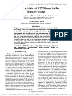 Aging Characteristics of RTV Silicone Rubber Insulator Coatings