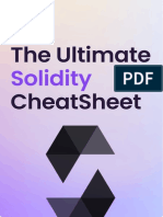 Solidity CheatSheet