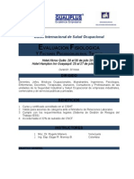 Evaluacion Fisiologica y Aspectos Psicosociales en El Trabajo