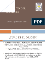 Estatuto Del Docente - Definiciones - Derechos - Prohibiciones y Obligaciones