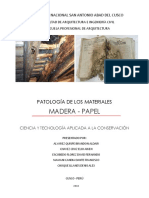 Patologias de Los Materiales