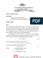 Tema 12 ONDAS ESTACIONARIAS