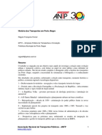 História Dos Transportes em Porto Alegre - Congresso ANTP 2007