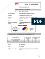 Msds Grasa Chasis Super h2 Vistony