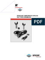 Driveline Components Catalog Slip Yoke Assemblies: J300P-3 JULY 2012