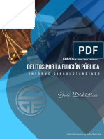 Guia Didactica - Delitos Por La Función Pública