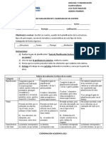 Evaluación Nº1 Lenguaje y Comunicación Cuartos Básicos