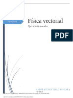 Física Vectorial: Ejercicio #6 Resuelto